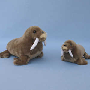 307 306  Walrus / Walross / Valross, 30 cm, 20 cm