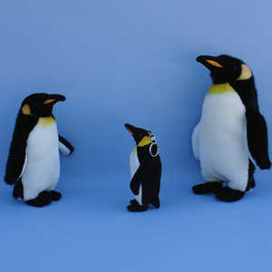 112 110 113  Emperor Penguin / Kaiserpinguine / Kejsarpingvin, 20 cm, 14 cm, 26 cm