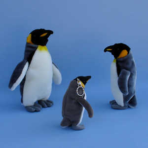 116 114 115  King Penguin / Knigspinguin / Kejsarpingvin,   26 cm, 14 cm, 20 cm